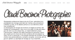 Desktop Screenshot of claudebencimon-photographe.com